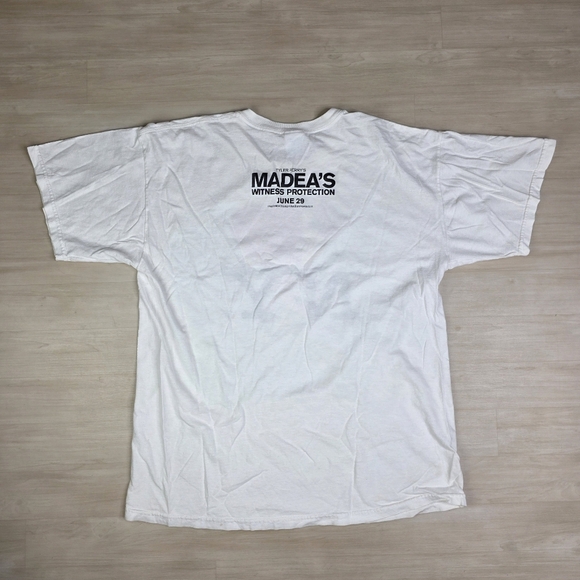 Vintage Tyler Perry’s Madea's Witness Protection Promo Shirt 2000s Size Large - Picture 2 of 9